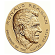 Ronald Reagan Bronze Medal 1 5/16 Inch