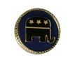 RNC Gold-Plated Lapel Pin/Tie Tac
