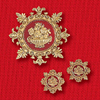 Red Room Clip Earrings
