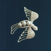 Washington Pearl Dove of Peace Pin