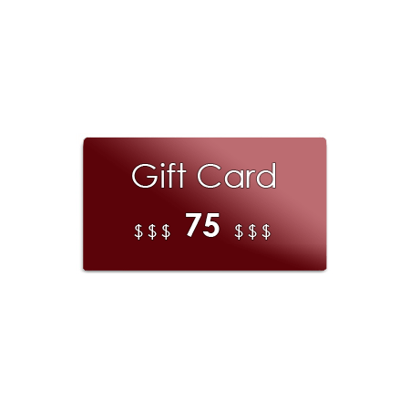 $75 Gift Certificate