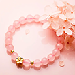 Cherry Blossom Bead Bracelet