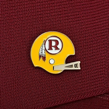 Washington Redskins Yellow Helmet Lapel Pin