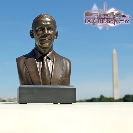 Barack Obama 6" Bronze Bust