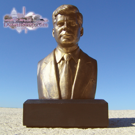 John F. Kennedy 6" Bronze Bust