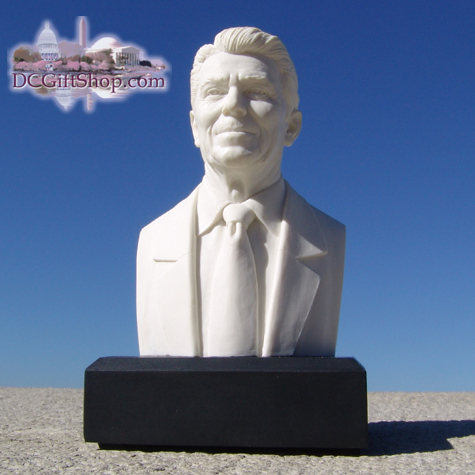 Ronald Reagan 6" Marble Bust