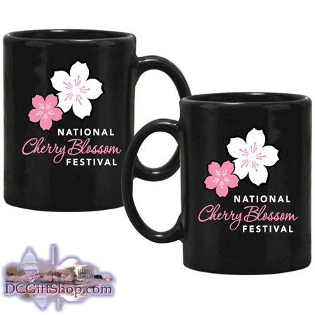 Cherry Blossom Festival Logo Mug