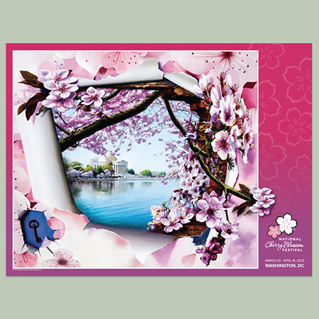 2023 National Cherry Blossom Festival Poster