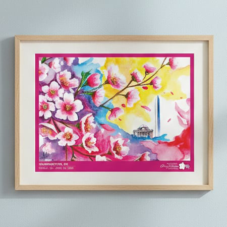 2025 Official National Cherry Blossom Festival Poster