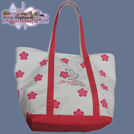 Cherry Blossom Festival Canvas Tote Bag