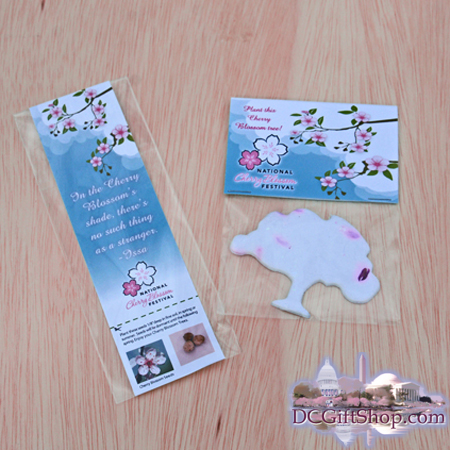 Cherry Blossom Tree Seed and Bookmark