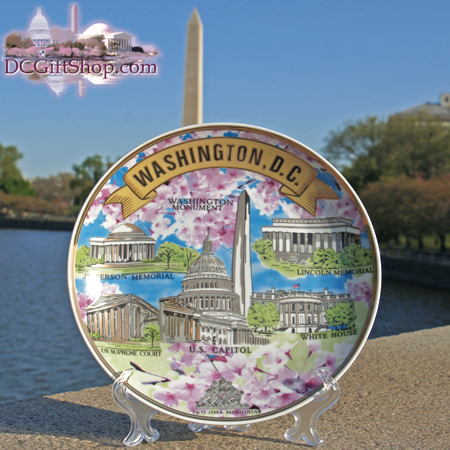 Washington DC Souvenir Plate