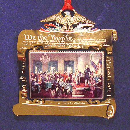 1998 Signing of the Constitution Ornament