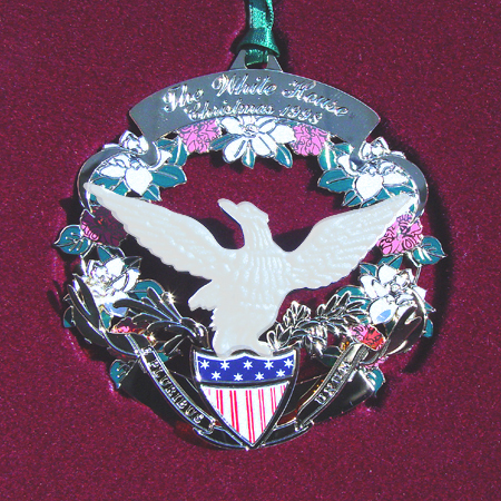 1998 White House James Buchanan Ornament