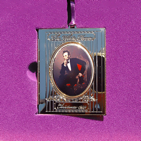 1999 White House Abraham Lincoln Ornament