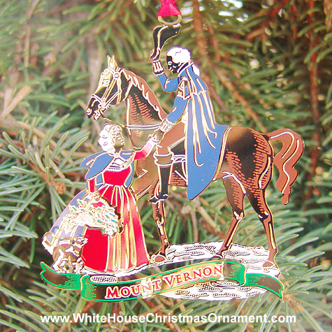 2002 Mount Vernon The Homecoming Ornament