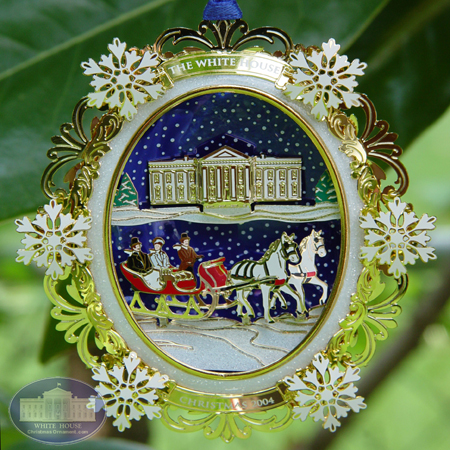 The Official 2004 White House Rutherford B. Hayes Ornament