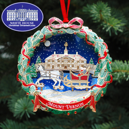 2006 Mount Vernon Christmas Ornament