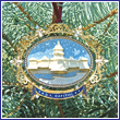 2008 US Capitol Oval Marble Ornament