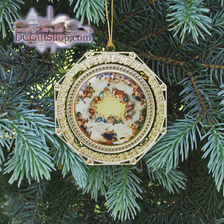 3rd Edition US Capitol Apotheosis of George Washington Ornament