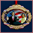 Barack Obama Inauguration Ornament