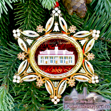 2009 Mount Vernon Holiday Ornament