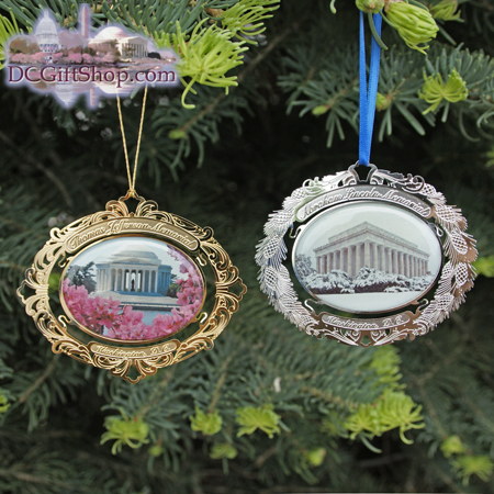 2009 Washington DC Memorial Ornament Set