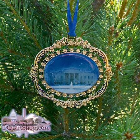 White House 2010 North Portico Ornament