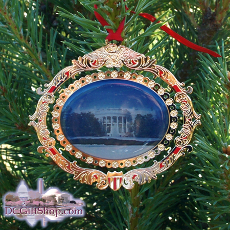 White House 2010 South Portico Ornament