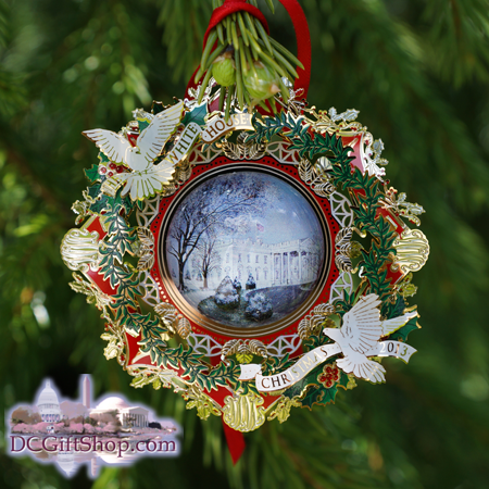 The White House 2013 Woodrow Wilson Ornament