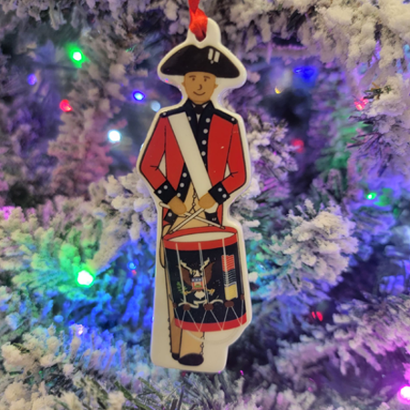 Old Guard Snare Drummer Ornament