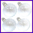 Clear Glass Ornament Set Of 60 Ornaments