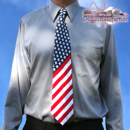 The USA Flag Tie