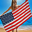 USA American Flag Beach Towel