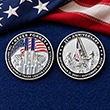 September 11th 25th Anniversary Never Forget Challenge Coin