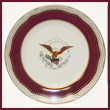 Abraham Lincoln Presidential China Dinner Plate
