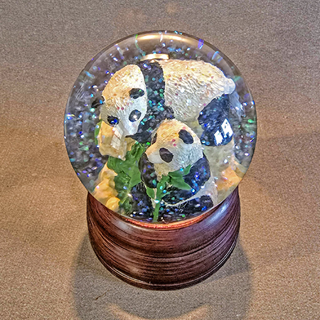 National Zoo Panda Snow Globe