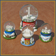 The Washington DC Musical Snow Globe Set