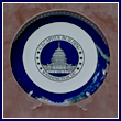 U.S. Capitol Souvenir Plate