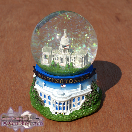 The U.S. Capitol Musical Snow Globe