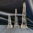 Washington Monument Glass Paperweight Set