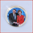 Ronald and Nancy Reagan Paperweight