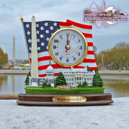 Washington DC Monuments Clock