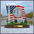 Washington DC Monuments Clock