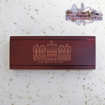 Wooden White House Pen Set