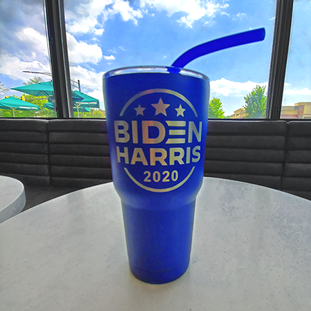 Biden Harris Travel Tumbler