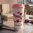 Washington DC Cherry Blossom Travel Mug
