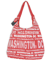 Washington DC Red and White Bag