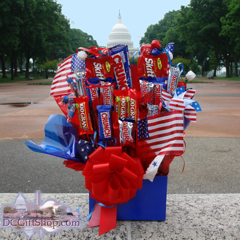 Freedom Candy Basket