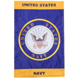 United States Navy Flag Service Garden Banner